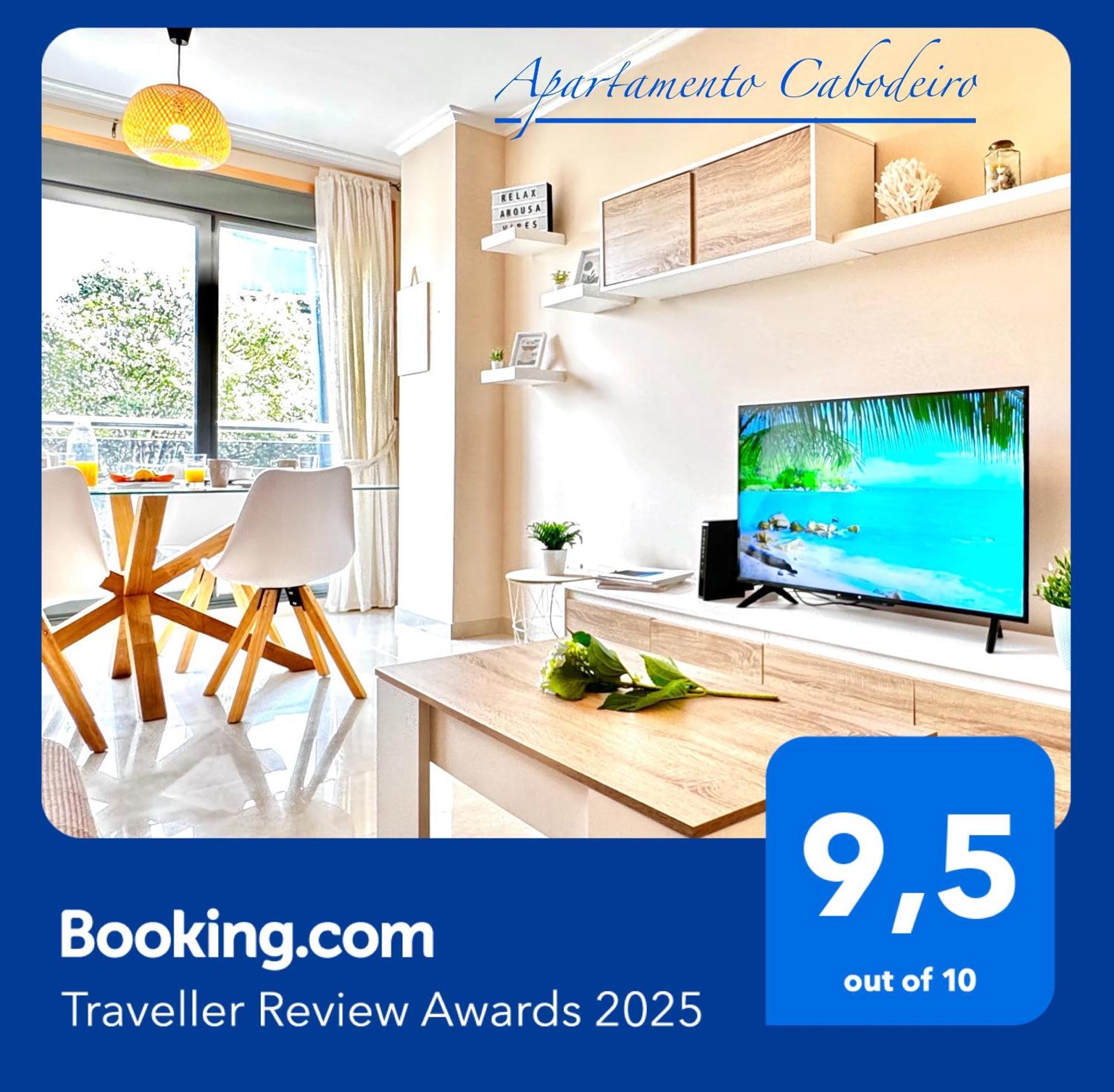 Apartamento Playa Cabodeiro, En A Illa De Arousa ภายนอก รูปภาพ